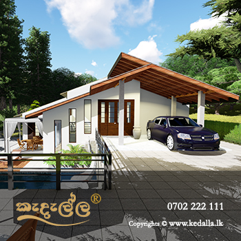 3 Bedroom One Story Detailed House Plans in Sri Lanka with Prices 0702 222 111