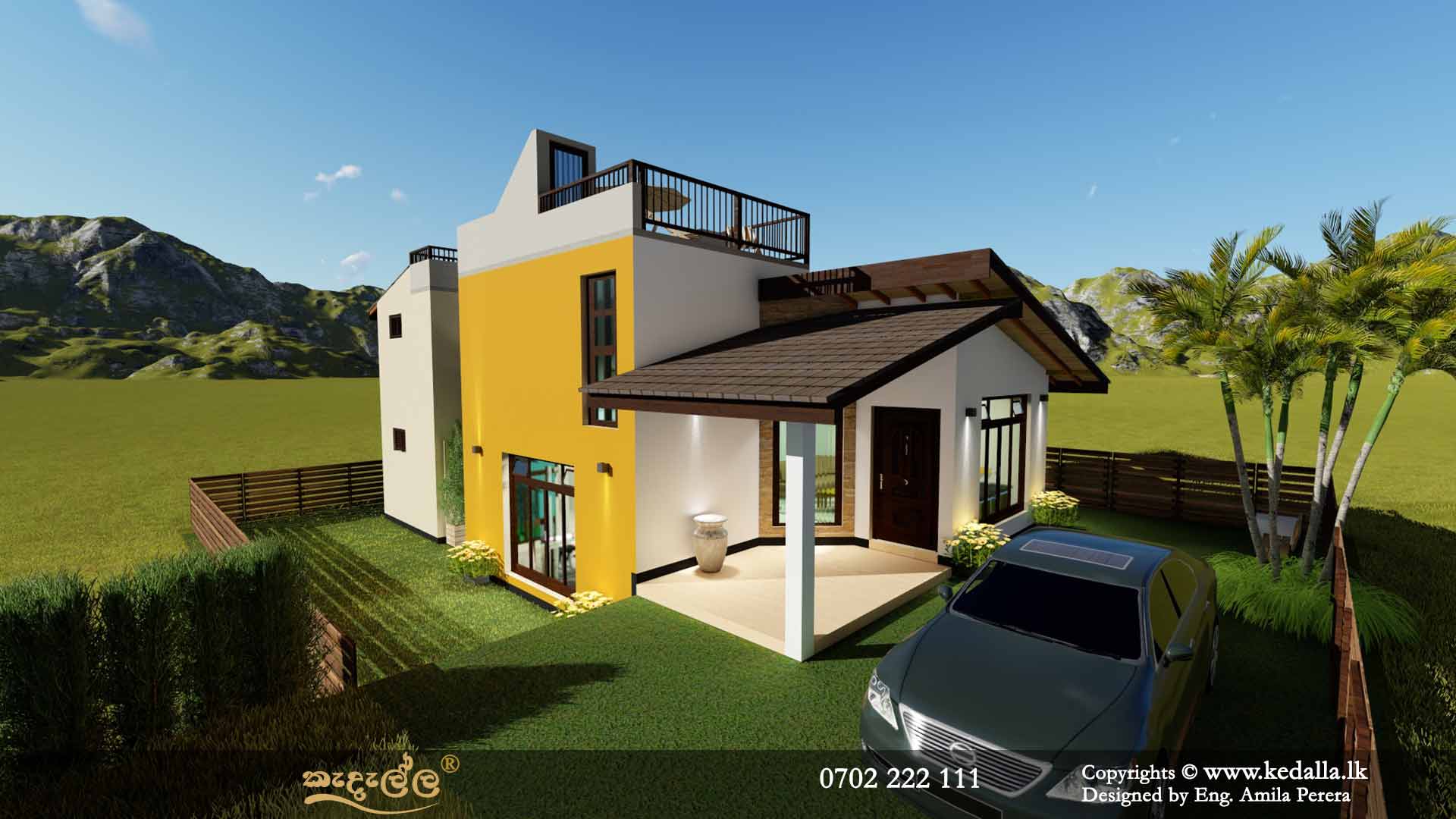 5 Bedroom Box Model House Designs done by Top Architects for Sale in Sri Lanka
