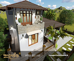 Creative house planners in Kandy sri lanka designed house plans which facilitate stormwater drainage master plans
