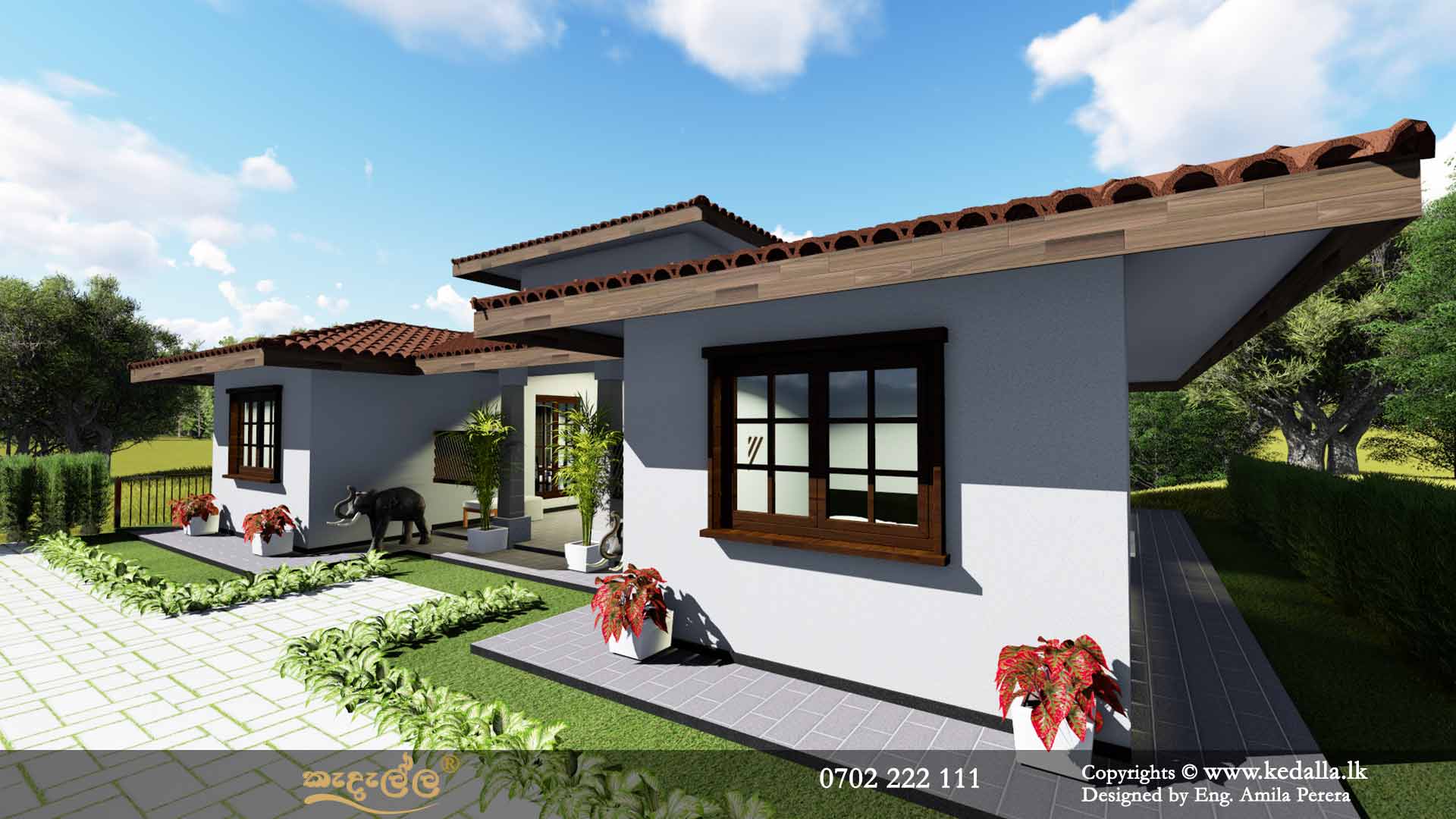Home designers and draughtsman in Kandy sri lanka designed house plans for handicap/diable persons