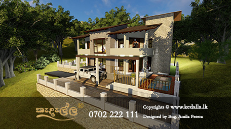One of The Most Popular Two Story New Home Plan in Sri Lanka that Highlight the Latest, Innovative Amenities and Features