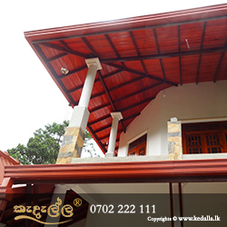 Roof type two story renovated house in sri lanka