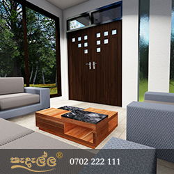 Modern Living Room Design done by top architects in Colombo Sri Lanka for taking good view