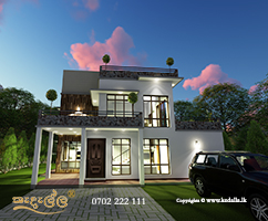 Exciting, cutting edge Modern Architectural house design.Upstairs with beautiful flexible loft, very large Bedroom suite