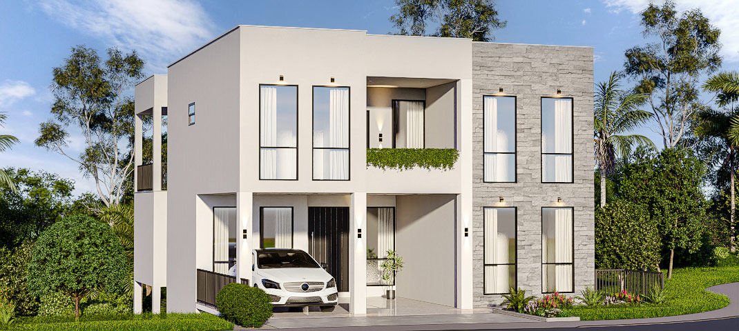 3 Story 6 Bedroom House for sale in Peradeniya Sri Lanka Kedella Homes Signature Villas in Hanthana Villa 2 3D Plan 5