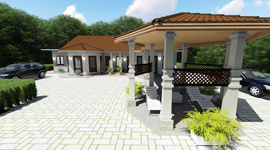 3D Home Design for Steep Land