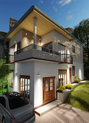 New House Plans with 4 Bedrooms in Sri Lanka