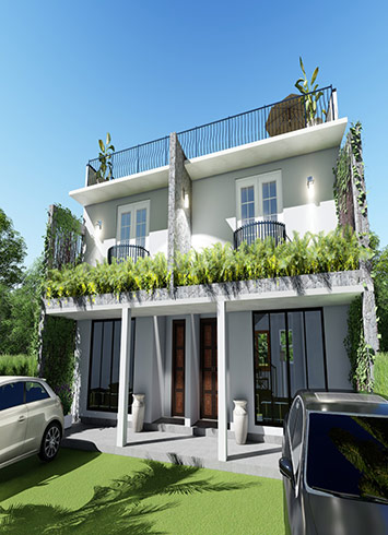 Kedella Homes Design, An architect design two story house in sri lanka