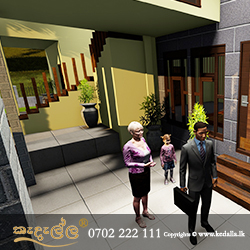 House plan designed by Kedella Homes in Kandy, Sri Lanka