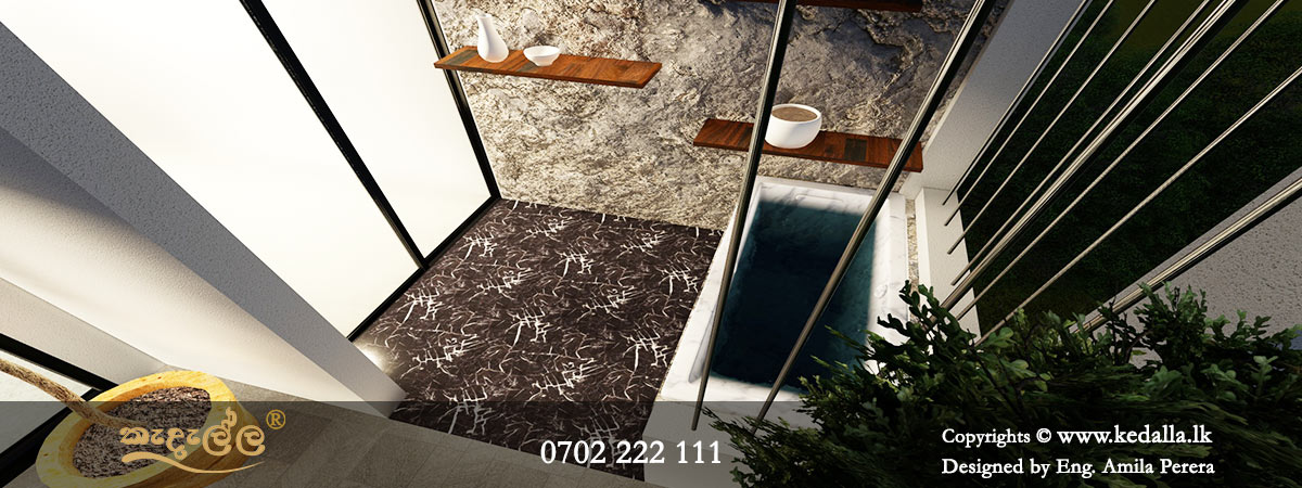 The open-concept bathroom, in which many of the components are open to an adjacent space.