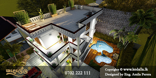 Responsibility of Kandy home architect to transform human needs, desires into visual concepts and habitable structures