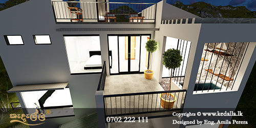 Vacation house plan designs, building up is great way to capture the view in scenic areas